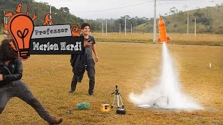 Rumo ao Espaço #2 - Novo foguete, nova base e disparo a 100 PSI!!! Vai estourar?