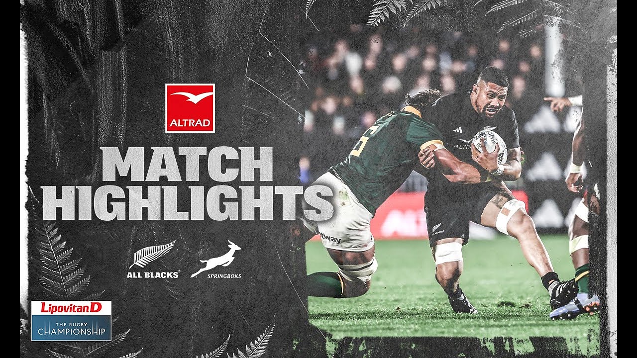 HIGHLIGHTS | All Blacks v South Africa 2023 (Auckland)