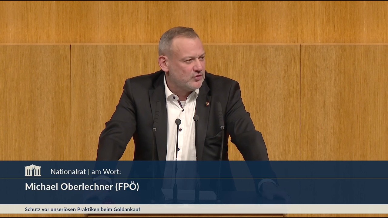 Michael Oberlechner - Schutz vor unseriösen Praktiken beim Goldankauf - 14.10.2026