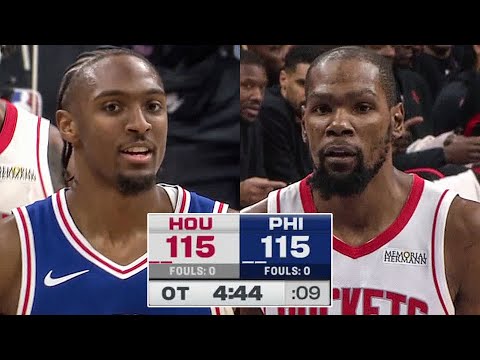 WILD OT ENDING Rockets vs 76ers | January 22, 2026