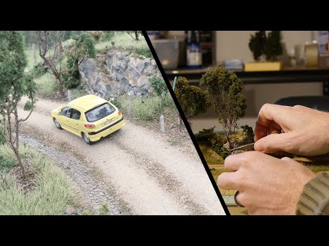 Realistic Scenery Volume 2 - Modelling an old dirt road - Model railroad