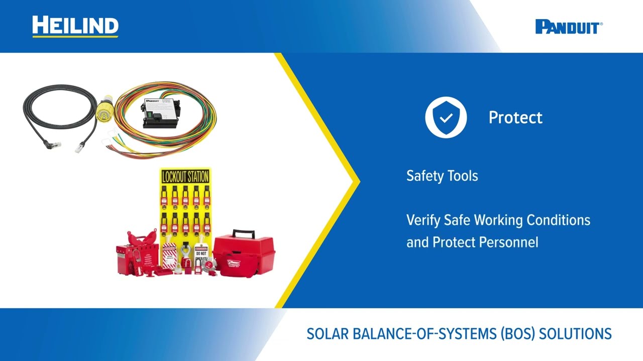 Panduit Solar Balance of Systems (BOS) Solutions | Heilind Electronics