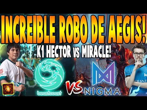 BEASTCOAST vs NIGMA [GAME 1] BO2 - Increíble Robo de Aegis! - WEPLAY ANIMAJOR DOTA 2