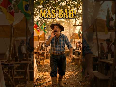 Gaucho Guasca procura o Cusco Acampamento Farroupilha Mas Bah #shorts