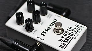Video thumbnail for Maxon Hybrid Bass Driver BD10 - BASS Demo by MrExcane