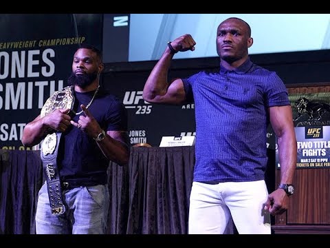 UFC 235 press conference highlights