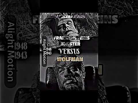 Frankensteins Monster vs Wolfman #edit #battle #wis #frankenstein #wolfman #horror #recommended