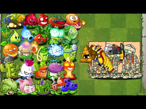 All PREMIUM Plants Max LEVEL Power-Up! in Plants vs Zombies 2