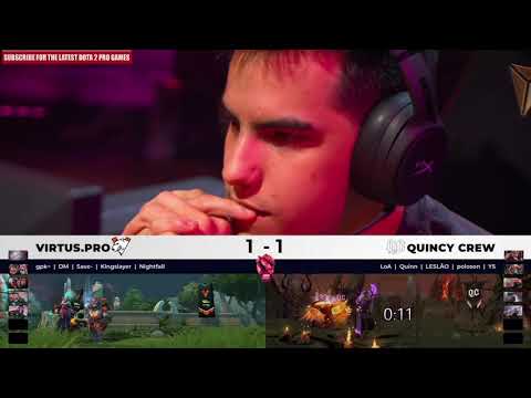 [GAME 3] VIRTUS PRO vs QUINCY CREW English Cast [BO3] - Singapore Major 2021 NO DELAY