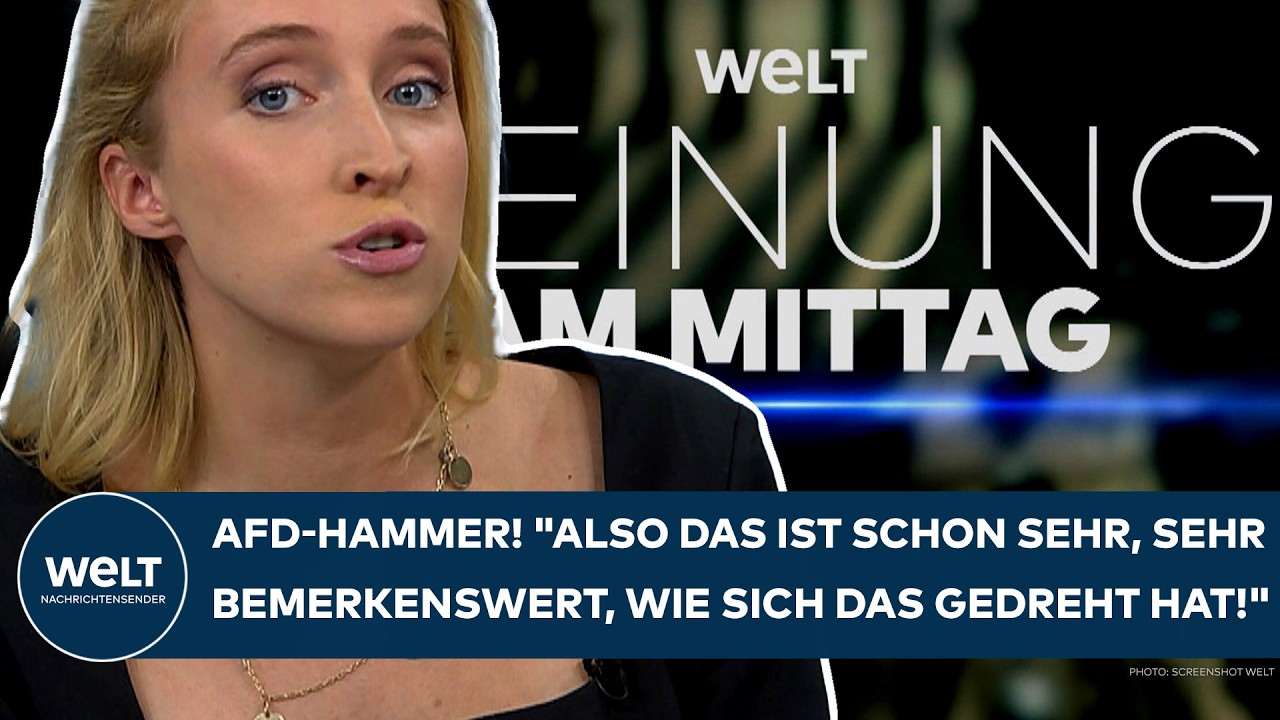 DEUTSCHLAND: AfD-Siegmund plötzlich in der Klemme! "Wurde jetzt noch deutlicher in einem Podcast"