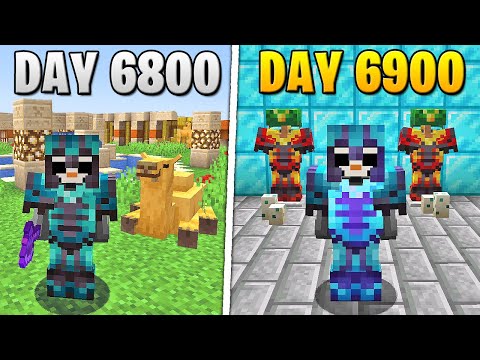 I Survived 6,900 Days in HARDCORE Minecraft…