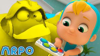 ARPO CAN'T STOP DANCING!!! | BEST OF ARPO! | Funny Robot Cartoons for Kids!