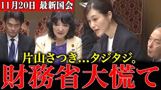 【片山さつきVS塩入清香】ワザとかと思うほど財務省の言われたく無い話が盛り沢山です…
