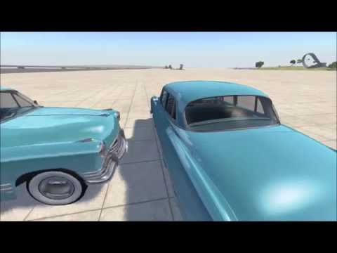 Beamng Drive : Crash test of the V8 Super Matic of series Burnside Special