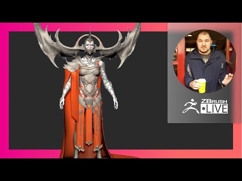 Dark Fantasy Concept Concept Art to 3D - Brendon Isaiah Bengtson with Bjorn Hurri - ZBrush 2022