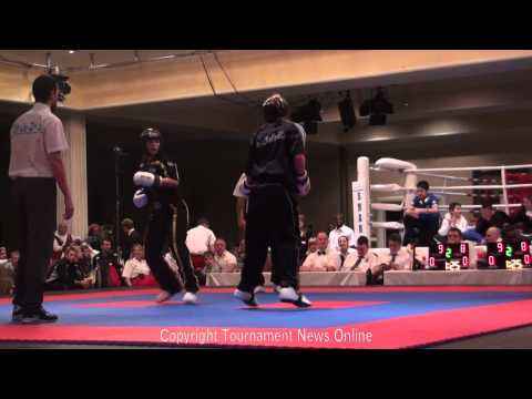 Caradh Donavan vs Chelsey Nash -60 kg Semi Contact Final at the Irish Open 2012