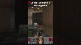 Doom 1993 level 1 secret room