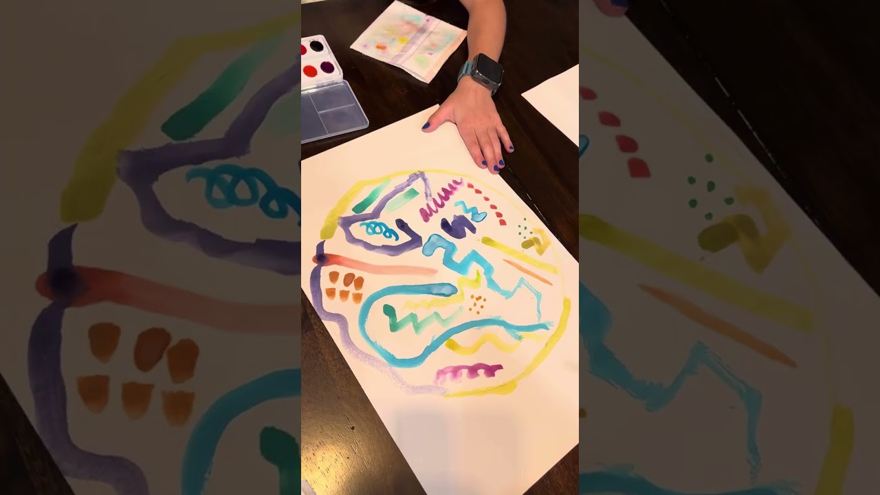 Collaborative Circle Painting 