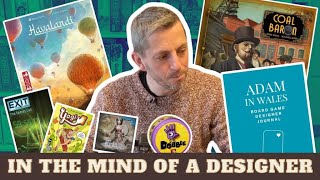 Reflecting on Board Game Design: games played, achievements and future goals.