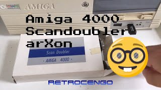 Commodore Amiga 4000 upgrade with arXon VGA Scandoubler