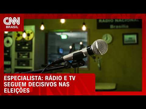 Rádio e TV seguem decisivos nas eleições, apontam especialistas | CNN 360º