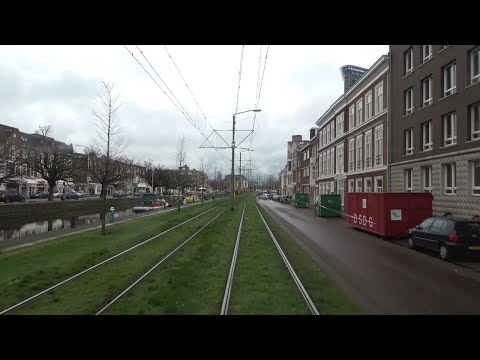 HTM tramlijn 16 Den Haag Statenkwartier - Wateringen Dorpskade | GTL8 3114 | motregen | 2020