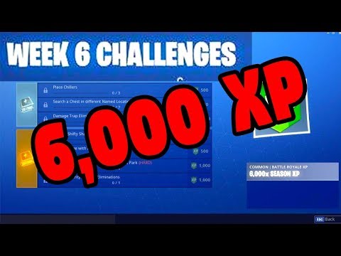 FORTNITE Season 6, Week 6 Challenges