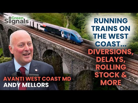 Running trains on the West Coast: Interview with Avanti West Coast MD Andy Mellors