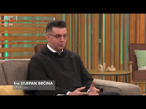 Fra Stjepan Brčina gostovao je u emisiji Dobro jutro, Hrvatska na HRT-u. (26.12.2025)