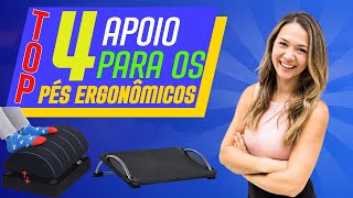 Apoio para pés Ergonômico?Banquinho de apoio para os pés?