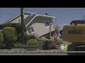 LI House Crashes Down