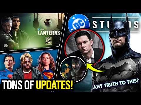 Batman Casting Rumours, Dcu At Sdcc, New Lanterns Trailer, Clayface Test Screening & More