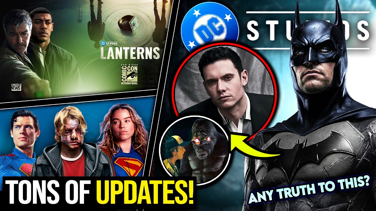 BATMAN Casting Rumours, DCU at SDCC, New LANTERNS Trailer, Clayface Test Screening & MORE!