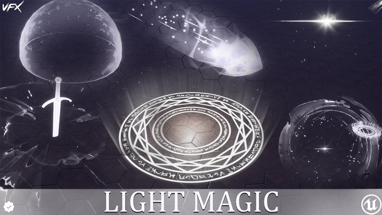 Light Magic Bundle VFX Unreal Engine Preview