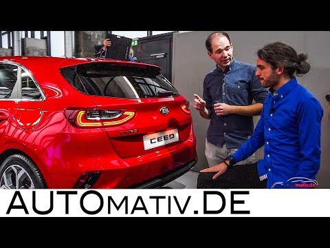 Neuer Kia Ceed (2018) TECH-TALK mit Motoreport // Review, Test, erste Sitzprobe