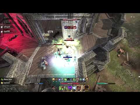 OVERPOWERED STAMINA WARDEN PvP - NEW BUILD PvP! [PART II] | ESO Blackwood DragooX