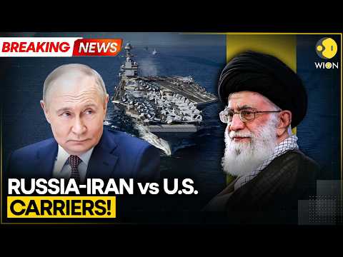 Putin Powerplay: Russia Joins Iran Naval Drills Near US Carrier Amid Gulf Tensions | WION Breaking