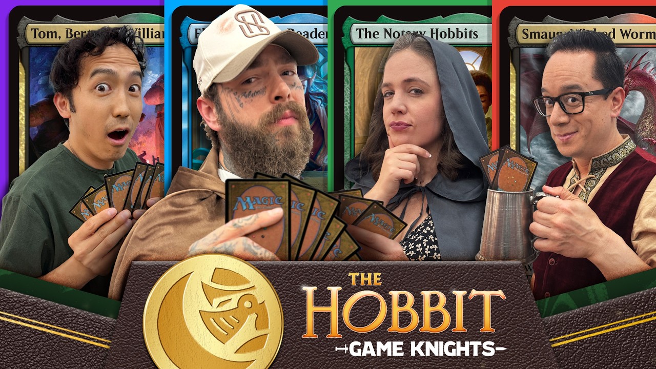 The Hobbit w/ Post Malone! | Game Knights 87 | Magic: The Gathering Commander Gameplay MTG EDH - YouTube