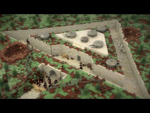 WW1 - The Battle of Liège - Stop motion