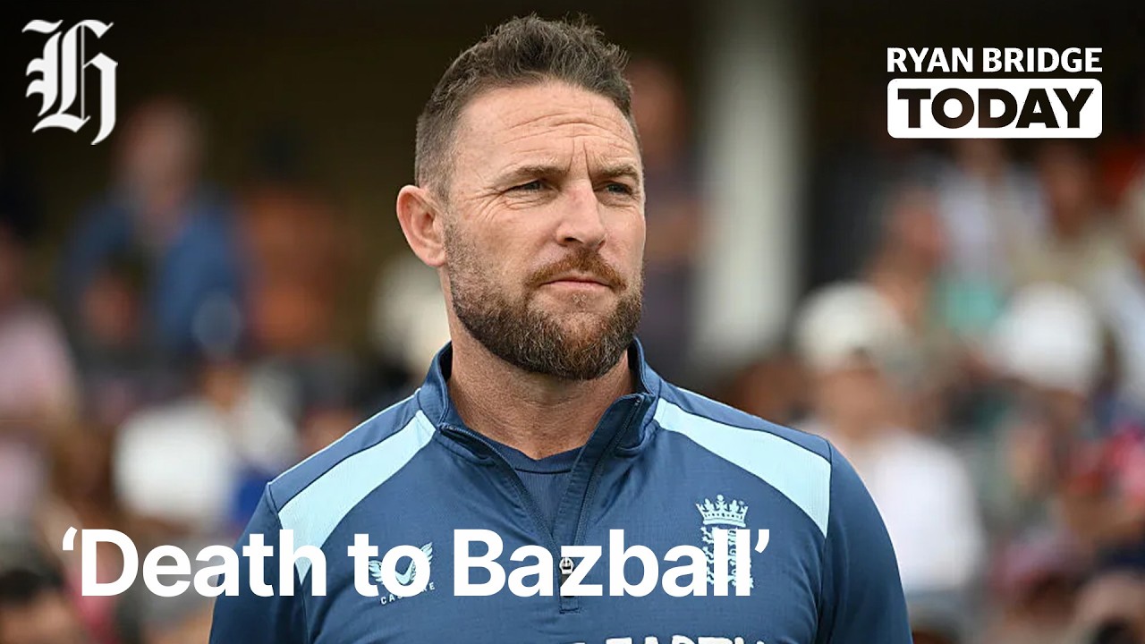 'Death to Bazball': McCullum gets the sack | Ryan Bridge TODAY