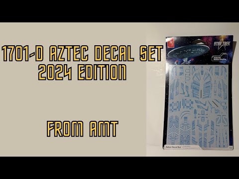 Aztec Decal Set for the Enterprise 1701D by AMT
