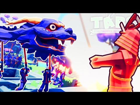 TABS Dynasty Faction Update Is Here WITH DRAGONS & SECRETS!! - Totally Accurate Battle Simulator