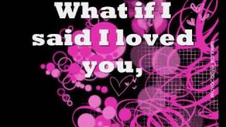 What If - Lyrics - Ashley Tisdale