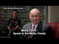 Media Skills Tip #2 - Speak to the Media Clearly | Paul Carr Media