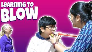 Amazing Progress! Blowing Exercises for Autism 👦🏽🫧 | Pediatric Oral Motor PT #7