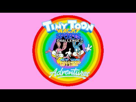 Title Screen - Tiny Toon Adventures: Wacky Sports Challenge