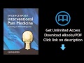 Evidence Based Interventional Pain Medicine According To Clinical
Diagnoses