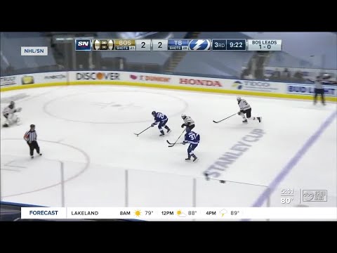 Game 2: Lightning even series after beating Bruins in overtime