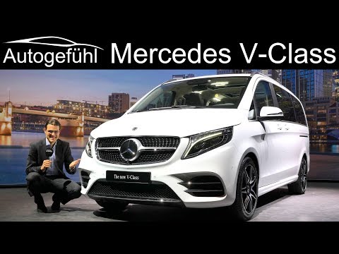 New Mercedes V-Class & Marco Polo REVIEW Exterior Interior Facelift V-Klasse 2020 - Autogefühl