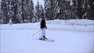 preview picture of video 'Skiing in Romme, Borlänge Part II: 2013-02-23'